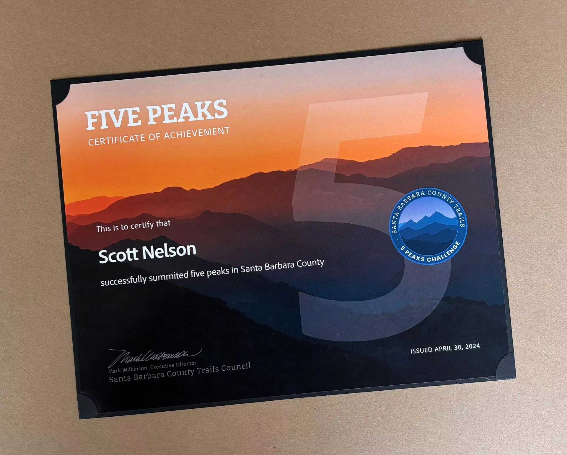 5-peaks challenge