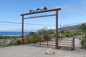 Baron Ranch Entrance Gate