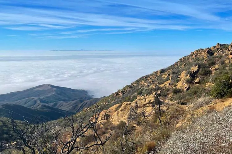 Top of the mountains