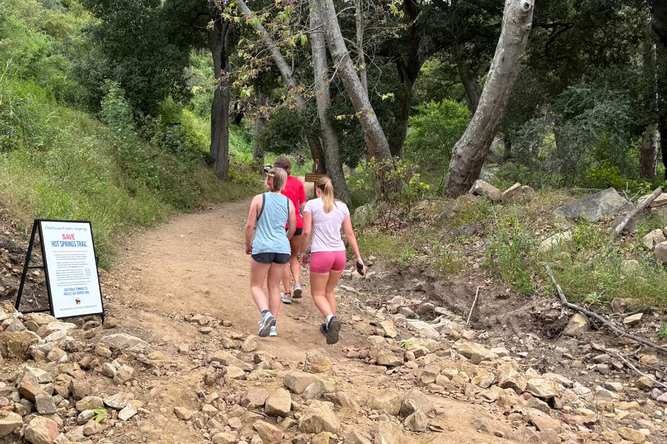 Rustic Hot Springs Trail