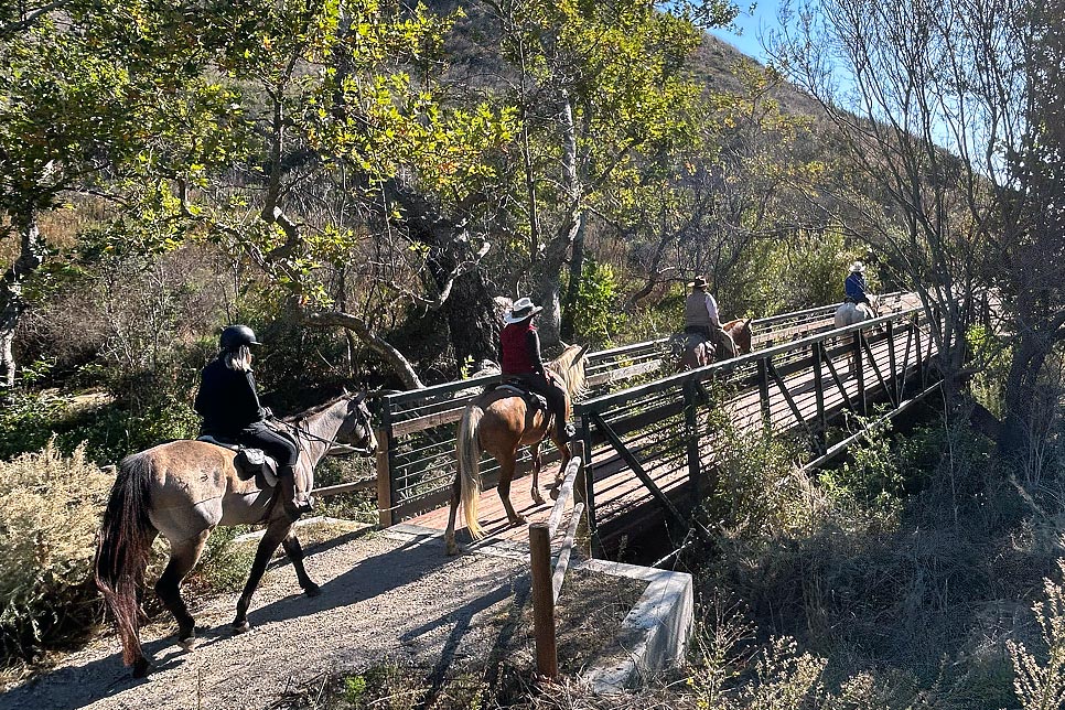 Bridge across Arroyo Quemado Creek