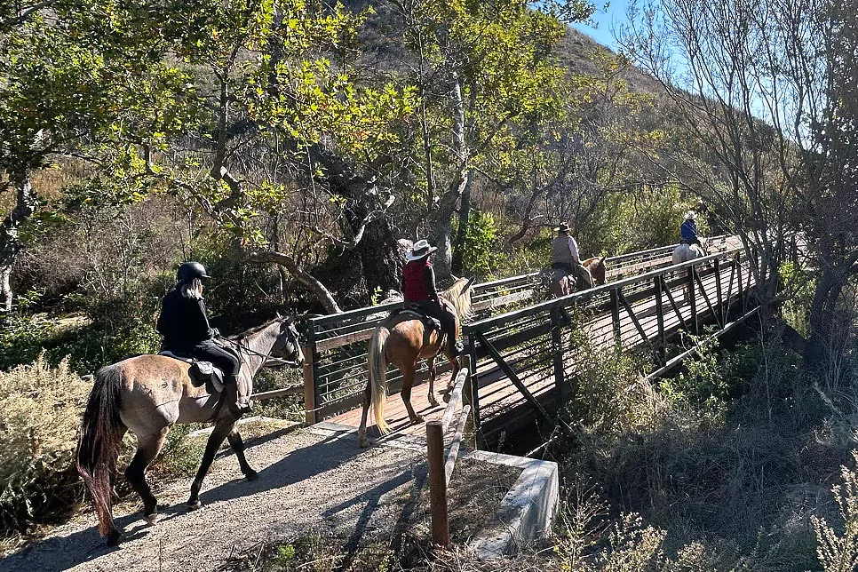 Bridge across Arroyo Quemado Creek