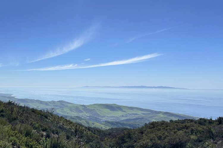 Ocean view from Baron Ranch