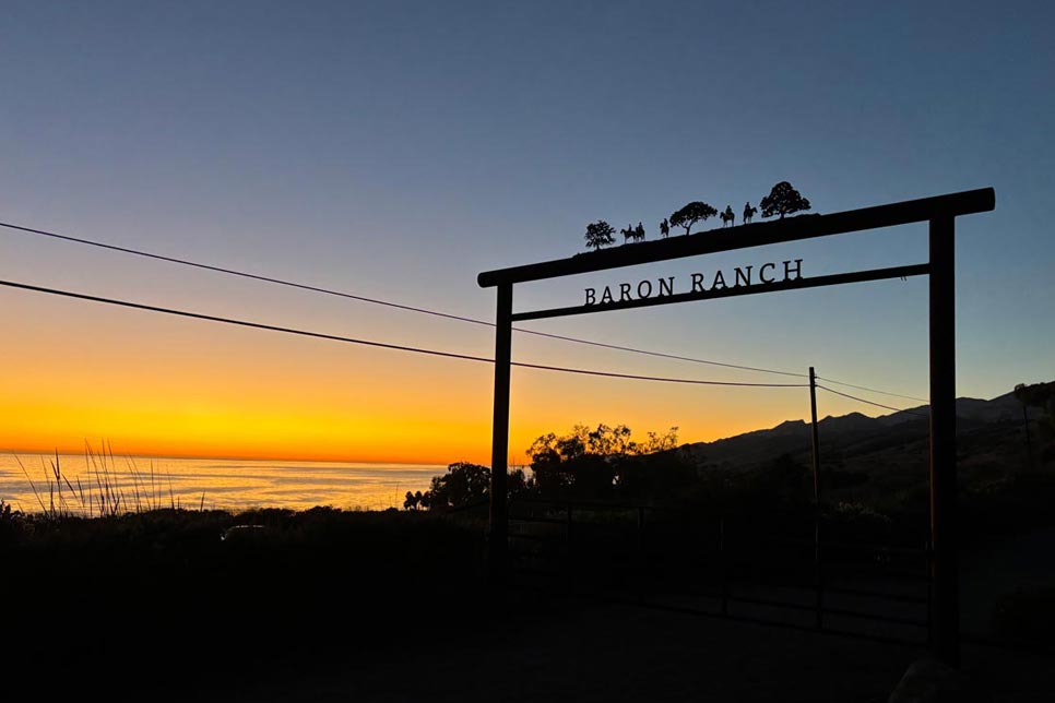 Baron Ranch Gate