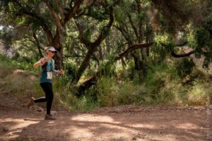 Island View Trail Run participant