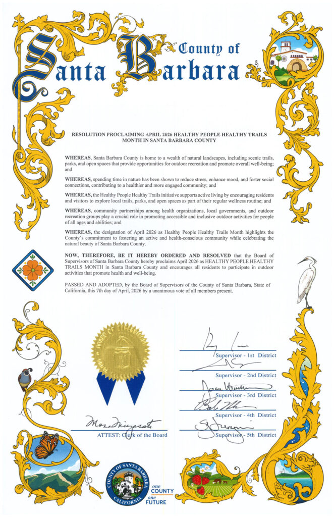 2026 support for Healthy People Healthy Trails