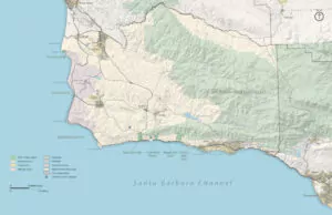 Santa Barbara County Map