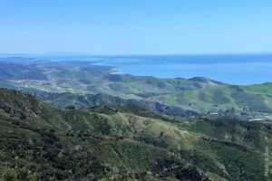 View from Santa Ynez Mountains